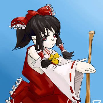 巫女さん掃除してください