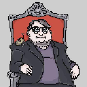 Guillermo del Toro - Pixel Art