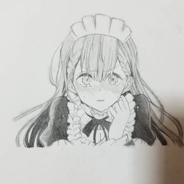 桐須真冬先生模写してみた