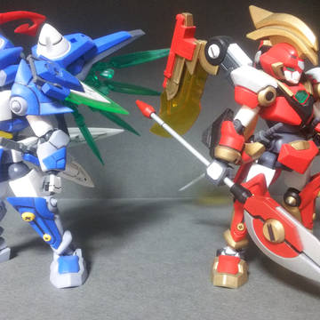 紅と蒼の騎士