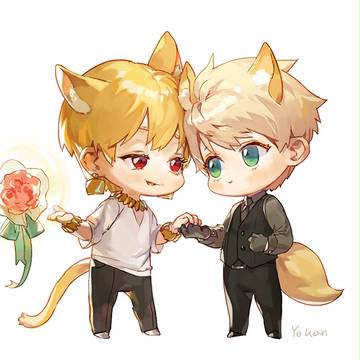 Arthur x Gilgamesh