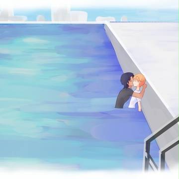 プール！