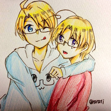 初描き北米兄弟