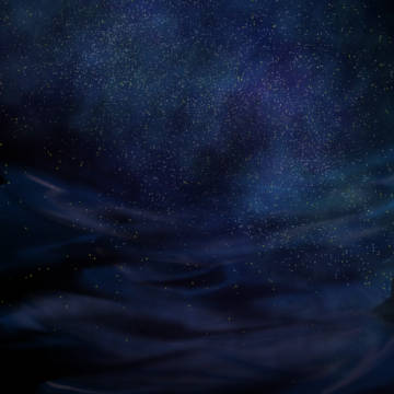 星空と