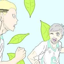 矢巾くんと京谷くんを模写ってみた