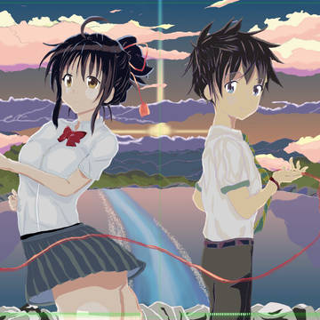 三葉＋瀧　クリアファイル