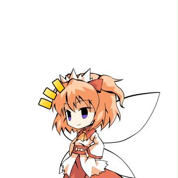 デフォルメサニーミルク立ち絵