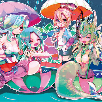 傘はこうやって使うのよ