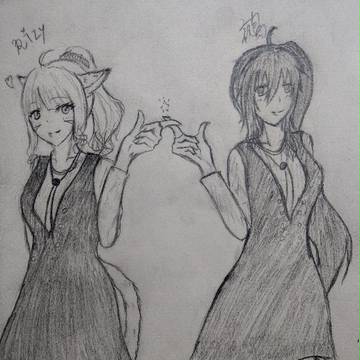 ff14創作アナログ絵まとめ
