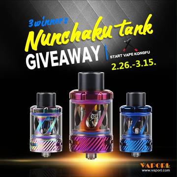 3 PCS UWELL Nunchaku Tank to Sta
