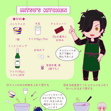 MITSU'S KITCHEN☆ チョコミントシェイク
