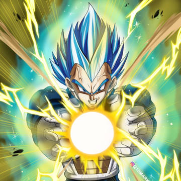 Vegeta Royal blue final flash