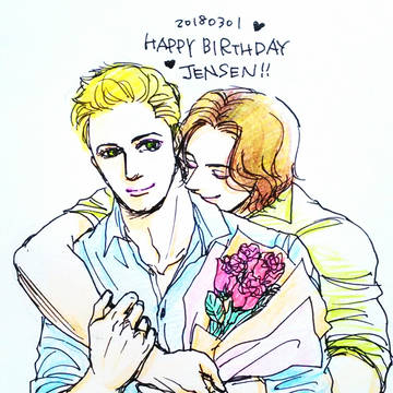 ジェンさん、お誕生日おめでと~o(>∀<*)o