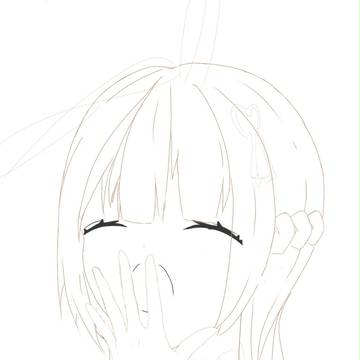 あくびをする時計うさぎ(未完成)