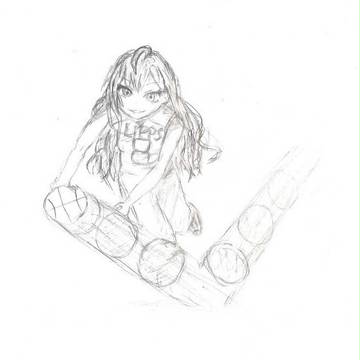 バスケするしきにゃん