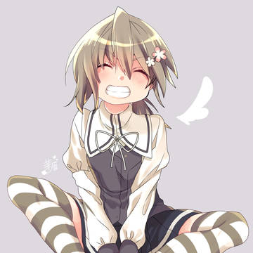 笑顔の三ノ輪さん