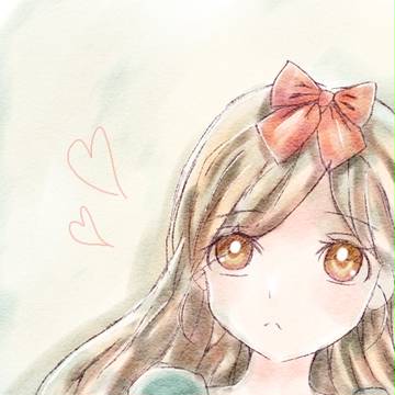 りぼんのおんなのこ