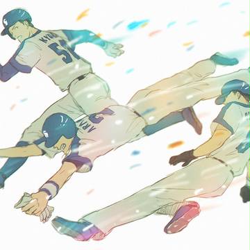 20162017やきゅう絵まとめ
