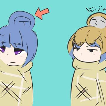 しまりんの団子髪が地蔵に見える