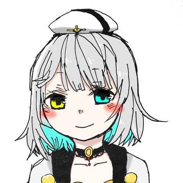 大好きな友達の子描きました！