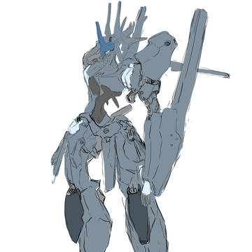 ラフ　人型ロボット