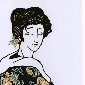 笑顔。