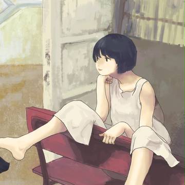 考える女性