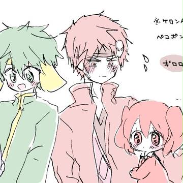 ☆擬人化ケロン×幼児化ペコポン漫画☆