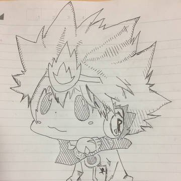 リボーン(模写)