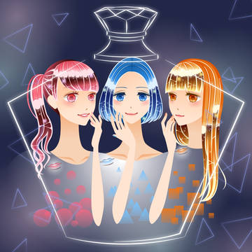 宝石の雨