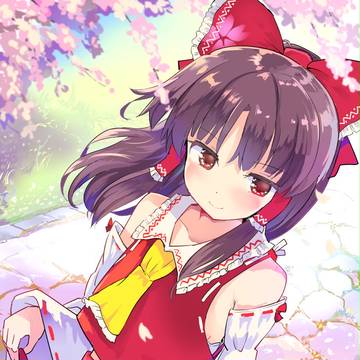 春の天霊夢さん ~おまけ画像を添えて~