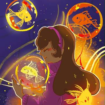 Mabel and Fishes