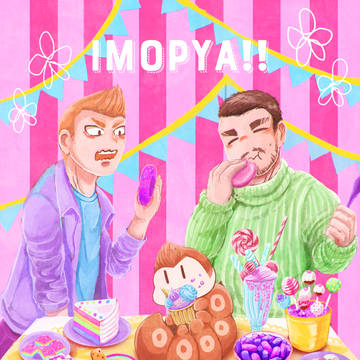 【春コミ新刊ピアクリ本】IMOPYA!!