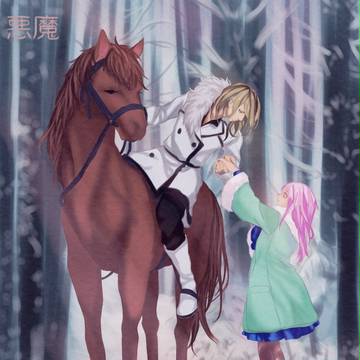 月にイラスト