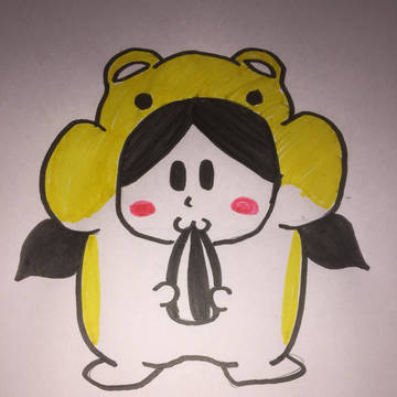 ハムスターの着ぐるみを着た女の子(名称未決定)