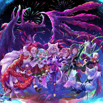 花火の夜に【メルクストーリア4周年記念】
