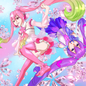 さくらミク蝶ミク