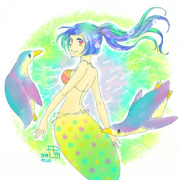 ペンギンと人魚