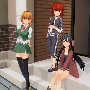 円環少女の三人娘