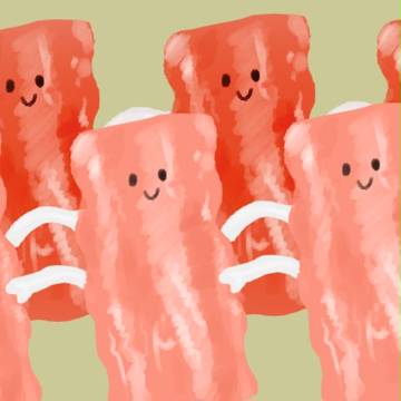 ベーコンムシャムシャくん