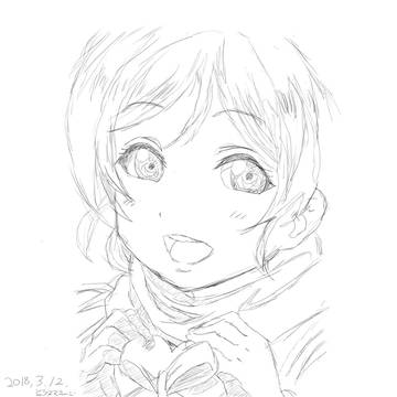 のんたん模写