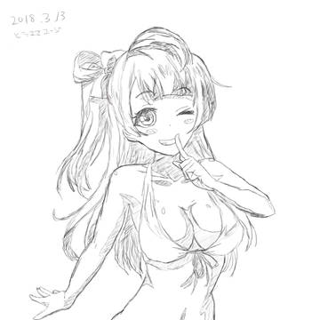 ことりちゅん模写