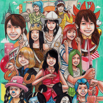 ONE PIECE X BNK48
