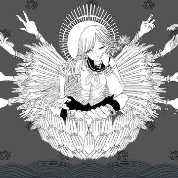 女子高生座図（冬服）