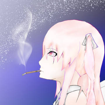 思いにふける