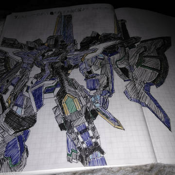ジェミニオン・レイ（模写。塗り完了）