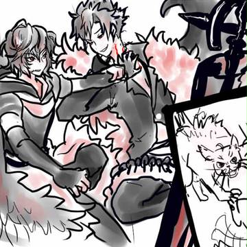 ベリアルにサンダルフォンの猫パンチ