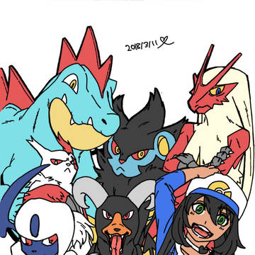 好きなポケモンたちと