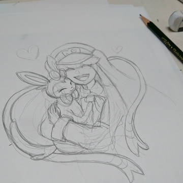 仁志とニンフィア
