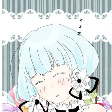お昼寝中
